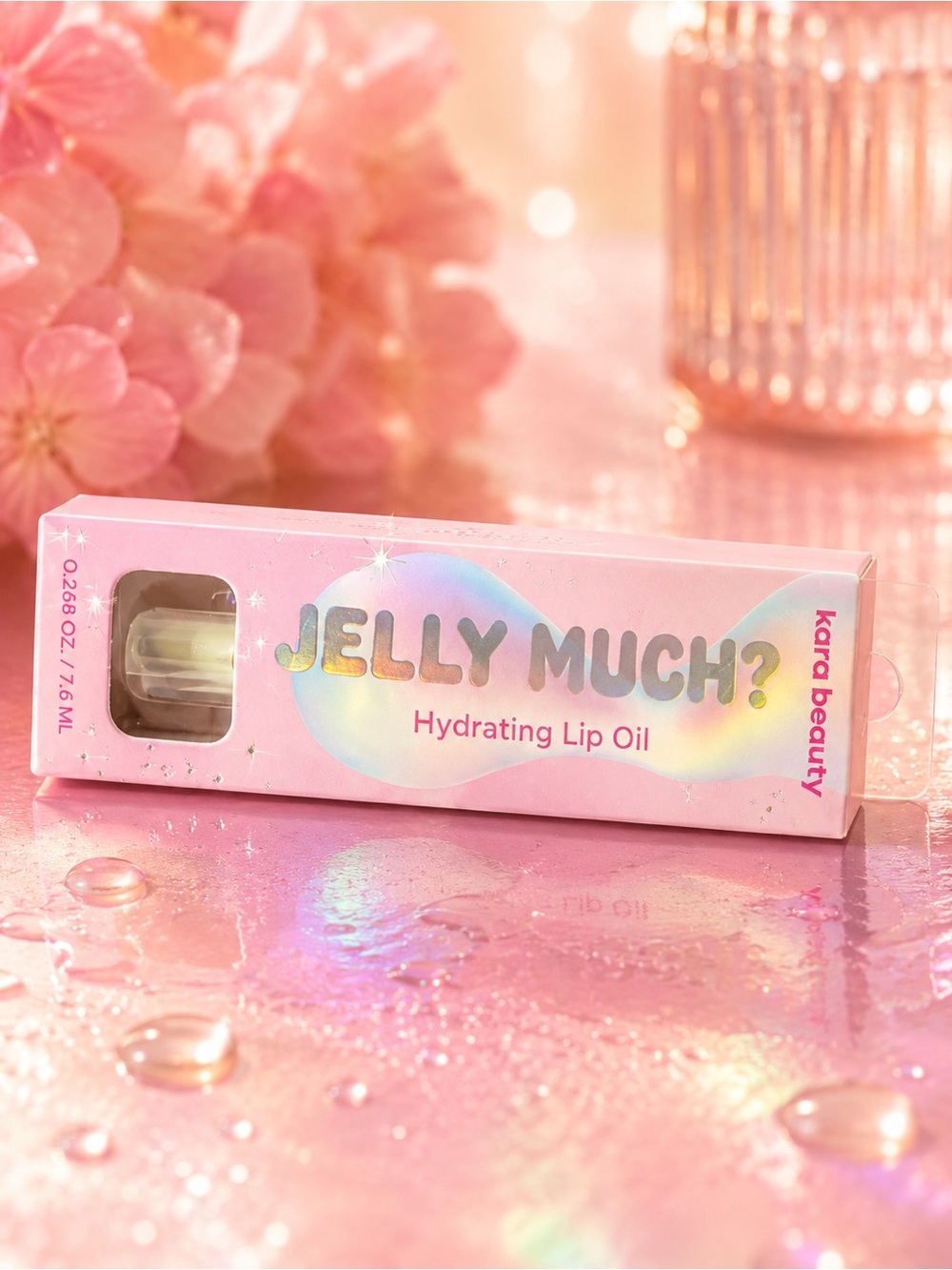 Kara Beauty Jelly Much? Hydrating Lip Oil Honey Glow